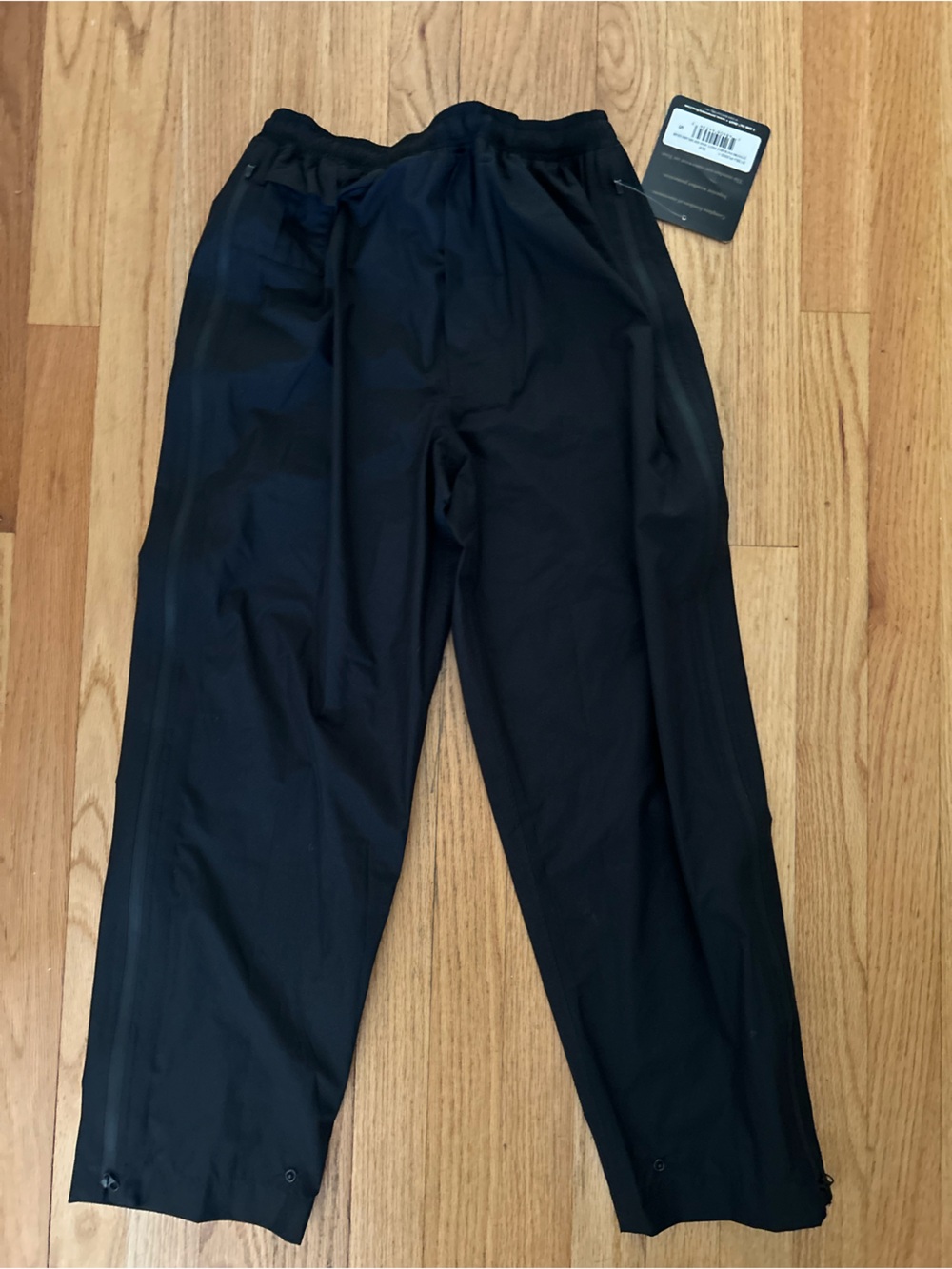 NWT Zero restrictions Men's Black waterproof Pants - Lightweight Active Wear